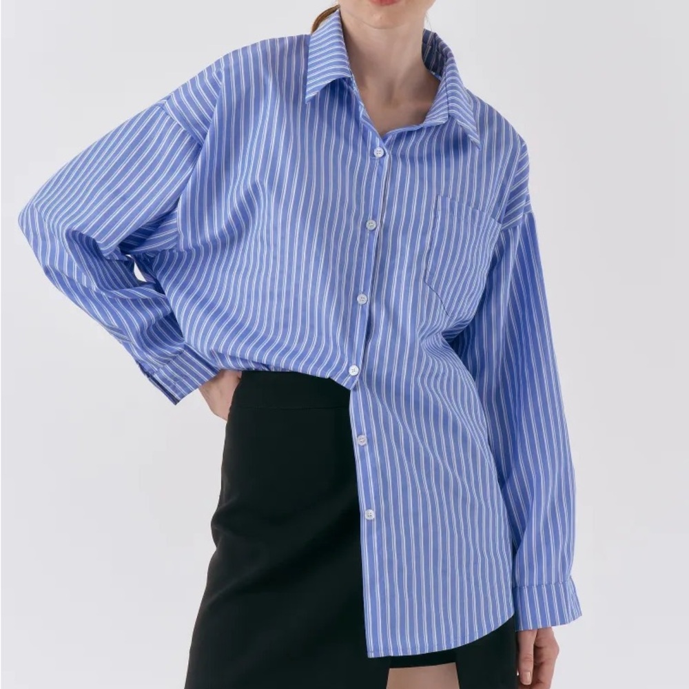 STORETS MAXIN PINSTRIPE SHIRT